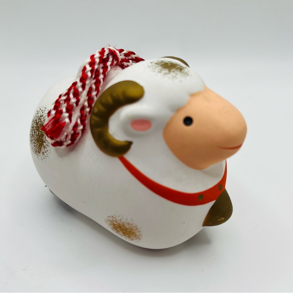 Hitsuji Dorei, Sheep Ceramic Bell, Japanese Vintage Bell,Japanese Zodiac